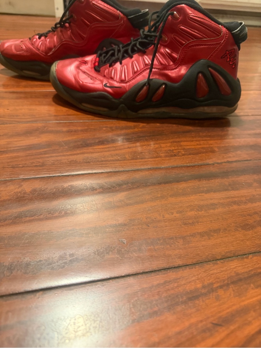 Nike Air Max Uptempo 97 Varsity Red/Black Cranberry 399207-600 Men's sz11 - Picture 4 of 13